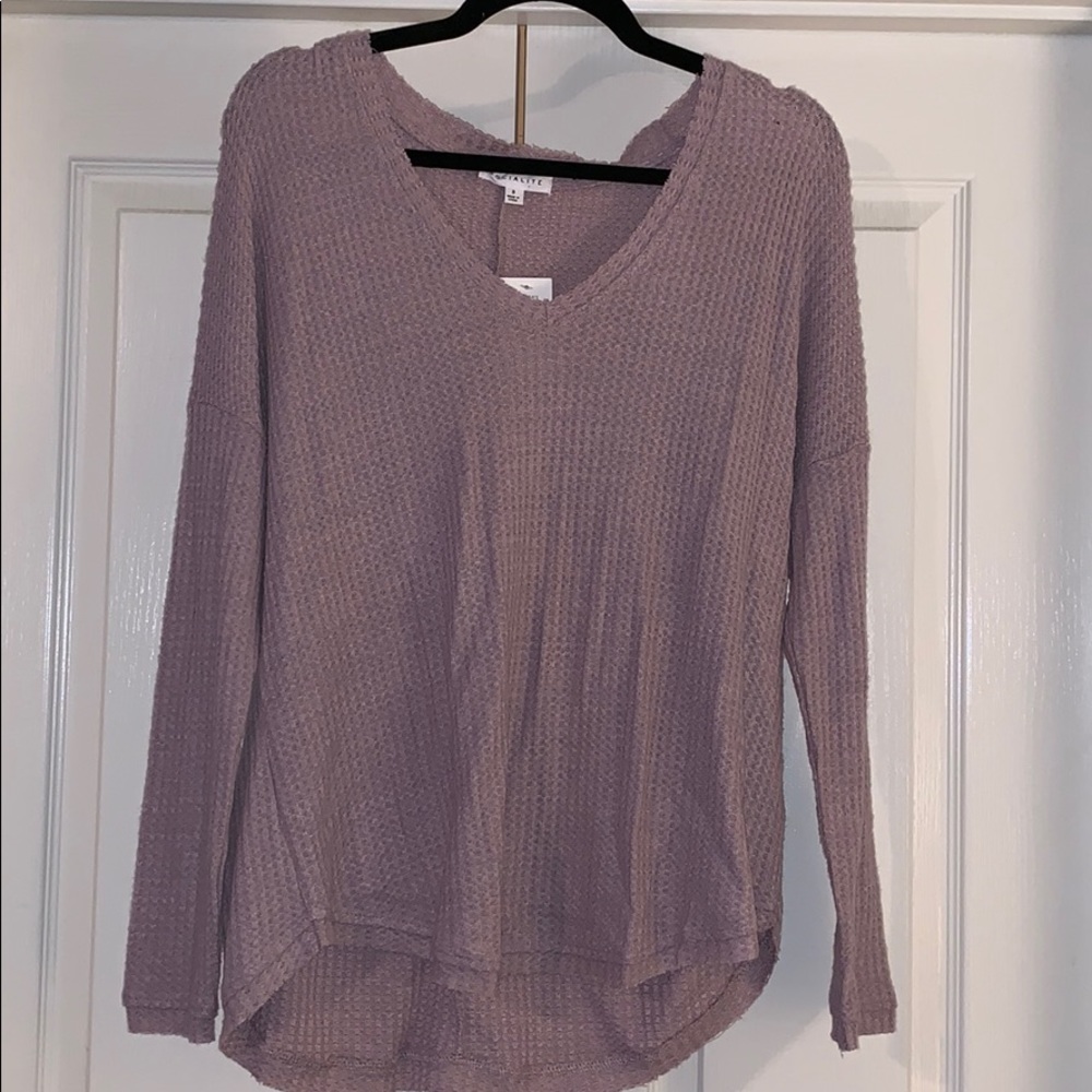 NWT Socialite Thermal Top From Nordstrom
